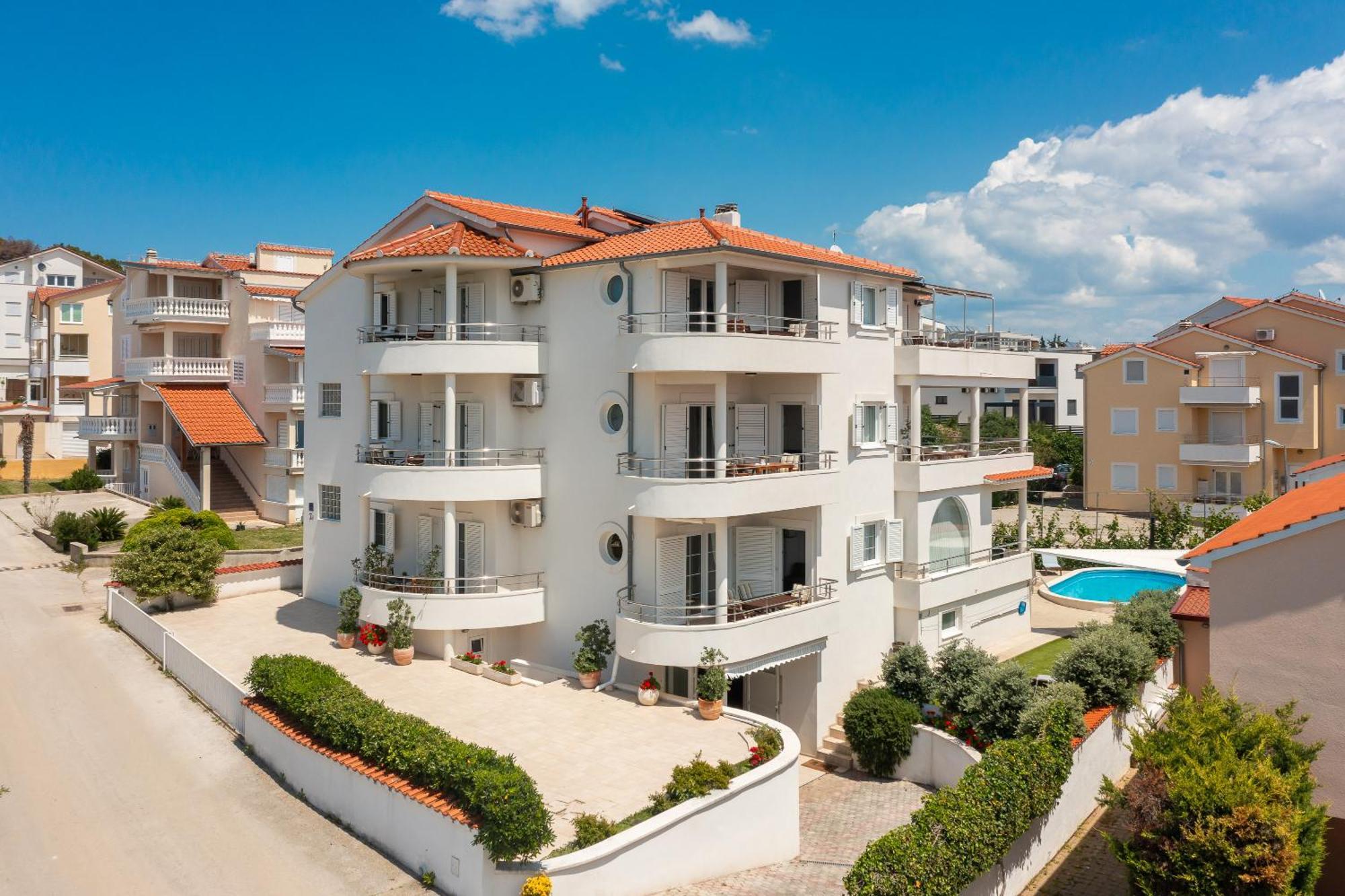 Sea View Apartments Tihi II Vodice Eksteriør billede