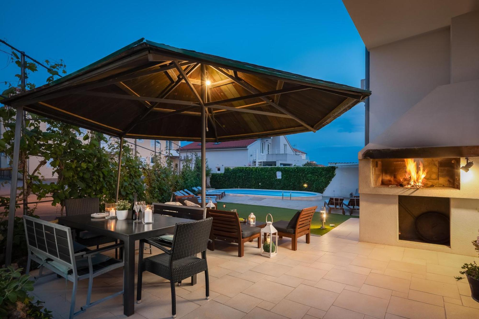 Sea View Apartments Tihi II Vodice Eksteriør billede