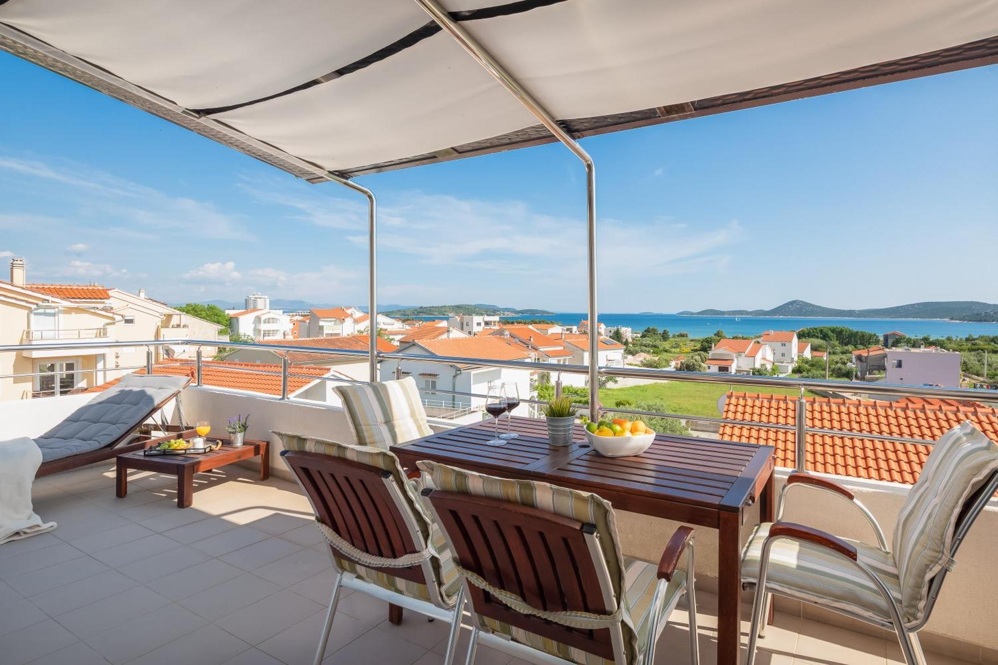 Sea View Apartments Tihi II Vodice Eksteriør billede