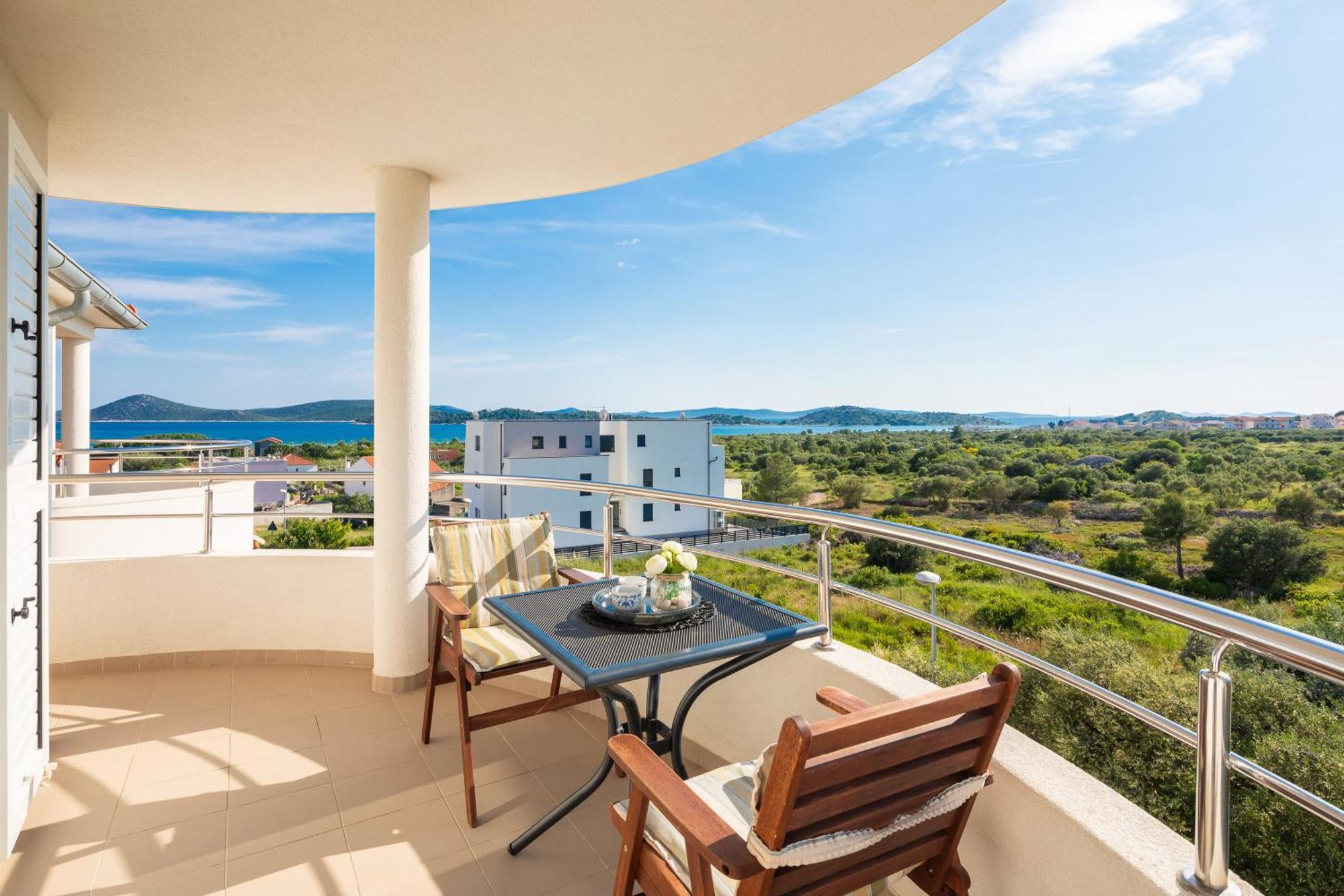 Sea View Apartments Tihi II Vodice Eksteriør billede