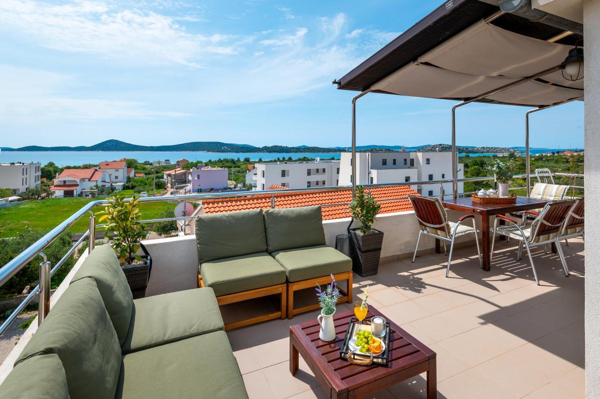 Sea View Apartments Tihi II Vodice Eksteriør billede