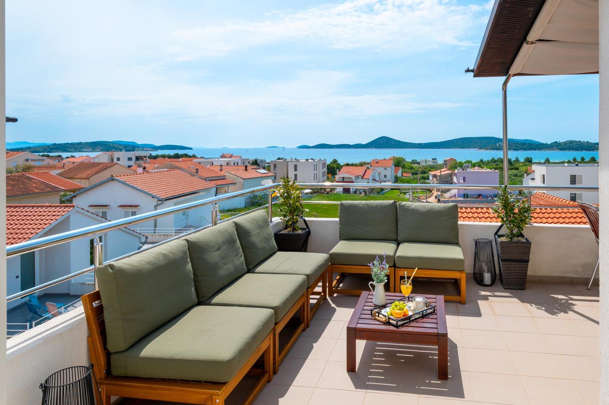Sea View Apartments Tihi II Vodice Eksteriør billede